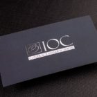 Soft Suede Business Cards